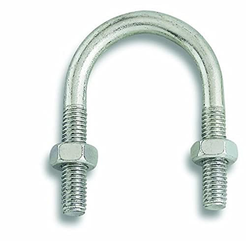 Chapuis VFT4 3-er Set Rohrbefestigungsflansche - Verzinkter Stahl - M6 - Innenbreite 27 mm