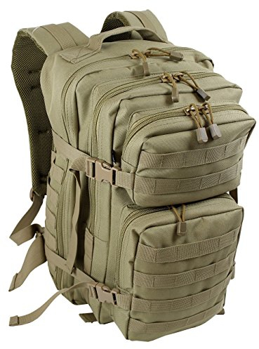 Extrem Großer Rucksack 50 Liter Backpack Outdoor Robuster Multifunktions Military Rucksack für Backpacker Farbe Camel