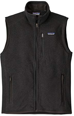 PATAGONIA Better Sweater, Gilet Uomo, Nero, S