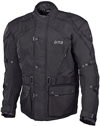 gms Twister Motorrad Textiljacke, schwarz, XL