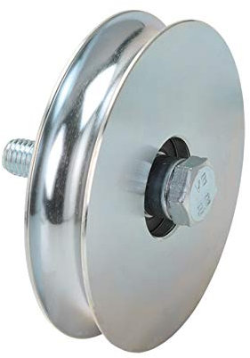 Metalideal | Roue Simple Gorge Ronde - Diamètre 80 mm Pour Rail 20 mm