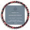 SIMPLÍ BASIC Natural Red Tiger Eye Healing Gemstone Bracelet 4mm Bead | Womens & Mens | Purification of The Heart | Evil Eye Beads | Removes Negative Energy | Inc Gift Box
