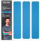 TRUETAPE® Kinesiotape – BASIC Precut – 20 Streifen (25 cm x 5 cm) – Wasserfestes & Elastisches Kinesiologie Tape – Physiotape mit starker Klebekraft für Alltag & Sport – Blau