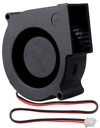 GDSTIME 75mm x 30mm Gebläse Lüfter 7530 12V Turbinen Turbo 75mm Radialventilator 7.5CM Kühlung Ventilator 3200 U/min 12V Radial Lüfter für Lüfteraustausch Belüftung Auspuff