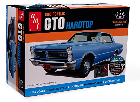 AMT 1965 Pontiac GTO Hardtop Craftsman Plus 1:25 Scale Model Kit