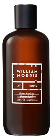 William Morris At Home Forest Bathing Moisturising Bath Foam Spa | Enriched with Vitamins A and E | Cruelty Free and Vegan Friendly | 300ml