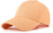 Bakicey Baseball Cap Unisex Outdoor Sonnenhut Damen Baseball Cap Baumwolle Baseball Mützen Erwachsenen Hip Hop Baseboard Baseballkappe Verstellbar Herren Baseball Cap Kappe(AprikosenGelb), 56-59