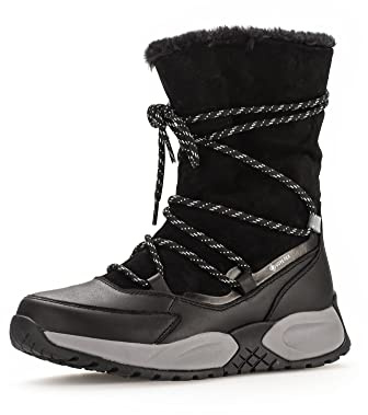 Gabor Damen Winterstiefel, Frauen Stiefel,Wechselfußbett,Warmfutter