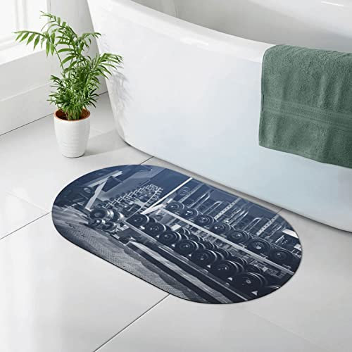 Attrezzatura da palestra Tappetino da bagno in terra diatomacea 50x80cm Super assorbente ad asciugatura rapida antiscivolo tappetino da doccia tappetino da bagno per doccia bagno vasca