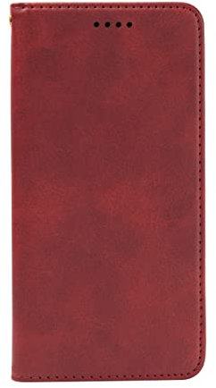 LCEHTOGYE Hülle für Motorola Edge 40 Pantone, Handyhülle Hochwertige Bumper Schutzhülle Cover PU Case Handytasche für Motorola Edge 40 Pantone - Rot2