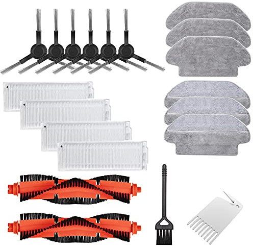 Tissu filtrant Hepa de brosse latérale principale/Fit for Xiaomi Mijia Mi Robot aspirateur vadrouille Pro STYTJ02YM robot nettoyeur for Conga 3290 3490 3690 Ensemble de robot de balayage ( Color : Set