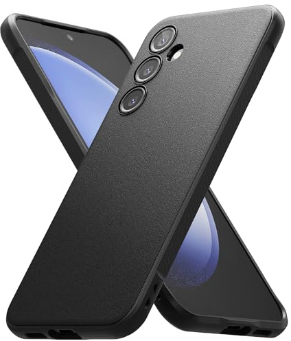 Ringke für Samsung Galaxy S23 FE Hülle, [Onyx/Griffig] Kratzfeste & Stoßfeste Schutzhülle, rutschfest & Anti-Fingerabdruck, Robustes Design, Schwarz