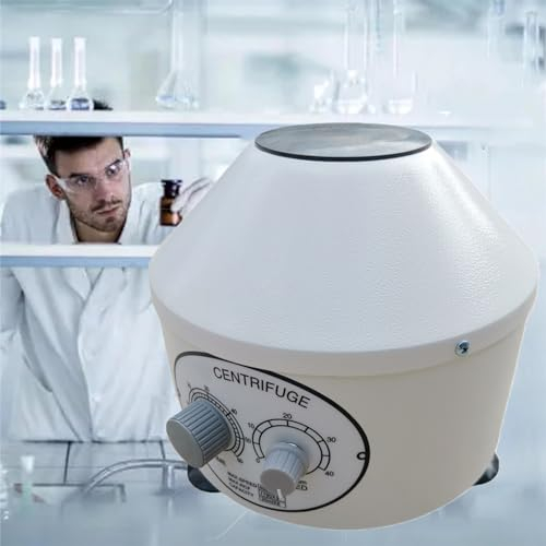 Lnlscle Centrifugeuse de Bureau, Machine centrifuge de Laboratoire électrique avec minuterie et contrôle de Vitesse, Mini centrifugeuse pour Pratique médicale pour Produits biologiques, médicaux et