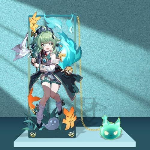 1PC Honkai: Star Rail Zeichen Metall Lesezeichen Spiel Lesezeichen mit Kette für Spiel Fans Legierung Metall (Stil 17)