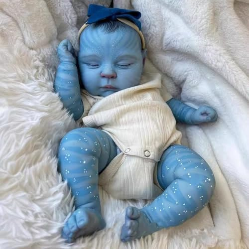 Pinky Reborn That Looks Real Baby Doll 20inch 50cm Reborn Dolls Painted Hair Baby Doll Realistic Newborn Doll Toy for Ages 3+