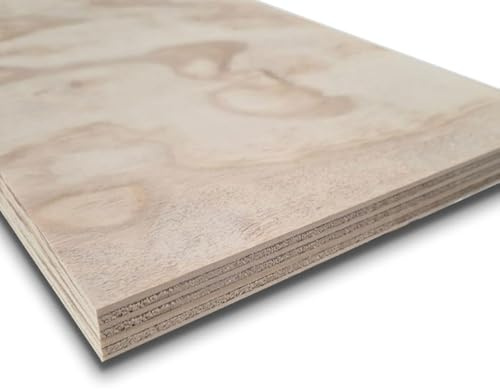 Pannello Multistrato 60x160 cm in Legno marino fenolico di pino, spessore 18 mm