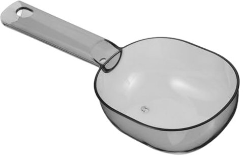 LAPYAPPE Kelle Löffel Plastikutensilien Essenslöffel Milchpulverlöffel Reislöffel Küchenutensilien Reisschaufel Milchpulver Kaffeelöffel Müslischaufel Mehlschaufel Das Haustier Grey