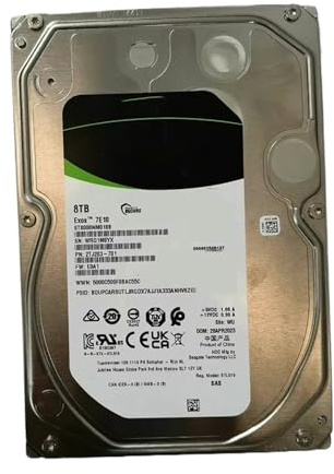 HIHSYEWYB 1 Disque Dur de Serveur ST8000NM018B for Disque Dur SATA 8T 3,5'' 7,2K SAS