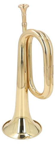 Greensen C Key Spanier Bugle Lack Gold Messing Trompete für Anfänger und Orchester Band Performance