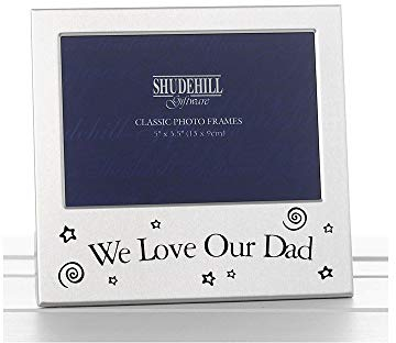 sent 4 u ltd 12,7 x 7,6 cm großer Fotorahmen „We Love Our Dad“ 73505