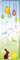 1art1 Ostern Poster Frohe Ostern, Häschen Und Bunte Ostereier Bilder Leinwand-Bild Auf Keilrahmen | XXL-Wandbild Poster Kunstdruck Als Leinwandbild 90x30 cm