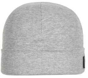 Döll Unisex Baby Topfmütze Jersey Strickmütze, Grau (Light Gray Melange 8100), (Herstellergröße: 47)