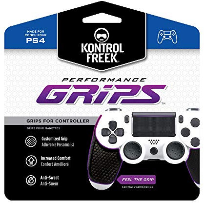 KontrolFreek Performance Grips para Playstation 4 (PS4) | Negro |