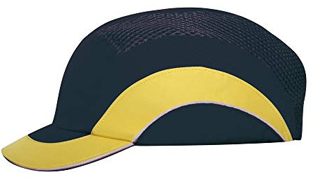 JSP - Hardcap A1+ 5 cm Short Peak - Navy/Yellow ABS000-00N-400
