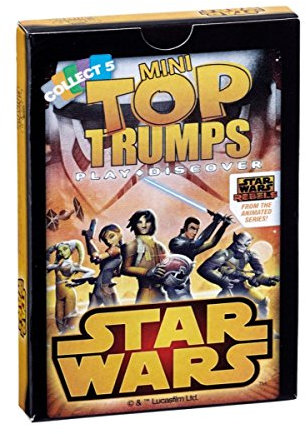 Star Wars Rebels Top Trumps Minis Card Game