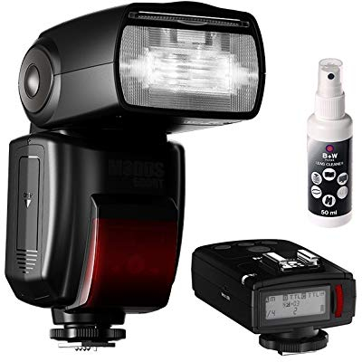 Hähnel Modus 600RT Wireless Kit Systemblitzgerät inkl. Viper TTL Sender für Sony Plus Reinigungsspray