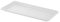 vasar Sottovaso Rettangolare in plastica Giove Colore Bianco Perla cm 92x37x5,2