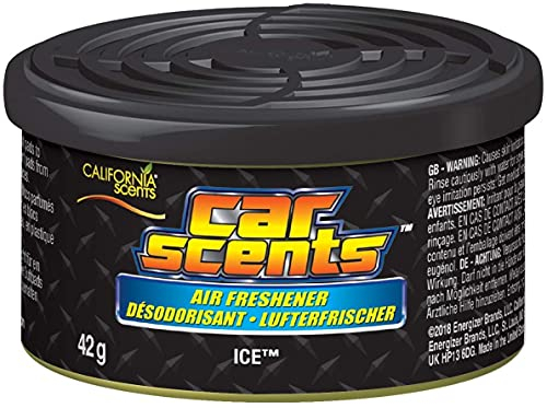 California Car Scents Lufterfrischer - Ice - Dose 42gr schwarz 1 EINHEIT