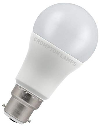 Crompton Lamps 11793 LED GLS 6500K Daylight B22 Bayonet Cap