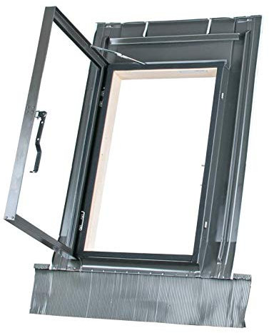 FENETRE DE TOIT UNIVERSELLE (Complète), puits de lumière 73 x 45 cm