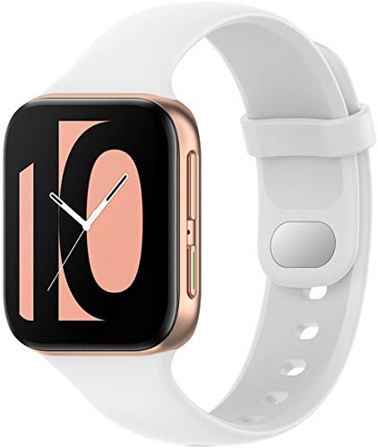 Shieranlee Silicone Bracelet Compatible avec Oppo Watch 41mm,Bracelet de Rechange en Silicone pour Fitness Tracker