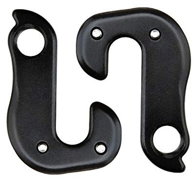 Create idea 2 Stück Schaltwerk Mech Umwerferbügel mit Schraubbefestigung Ausfallschutz Adapter für MTB Mountainbike Ersatzteile