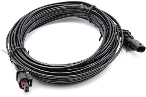 vhbw Niederspannungskabel Transformator Kabel kompatibel mit Husqvarna Automower, Gardena Robotic, Flymo Robotic, Mähroboter, Rasenmäher, 10m
