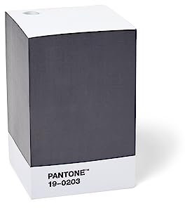 PANTONE Klebezettel- Block, Sticky Notes, 1400 Stück, Grey 19-0203