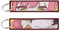 Pinstant Chainsaw Man Makima Anime Manga Keychain Key Tag Chain Fob Ring, Red, 5.1 x 1.2 inches