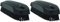 Vikan 64409 Stiff Nail Scrubbing Brush Clean Bathroom Kitchen Upholstery Fabric 13cm x 5cm x 4cm, Black, 6440 (Pack of 2)