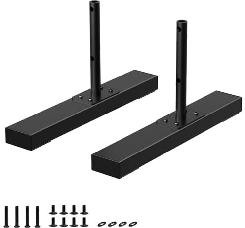 TV-Ständer-Basisbeine für Panasonic Fernseher für TH-37PX60U TH-42PX800U TH-46PZ80UA TH-50PX60U TH-58PX60U usw. Modelle, nur passend für TV-Lochabstand von 80 mm Mitte zu Mitte, bitte messen Sie den