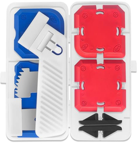 Caulking Tool Kit with Sealant Finishing Tools,Grout Sealing Silicone Smoother Caulk Application Tool for Kitchen Bathroom Floor Window Sink Joint Toilet,11 Piece Set