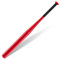 Queiting 82cm Baseballschläger Stahl Baseballschläger Baseball Schläger Softball Sportausrüstung Für Die Tägliche Freizeit Und Sportler (Legierter Stahl, Gewicht 1030g, Rot)
