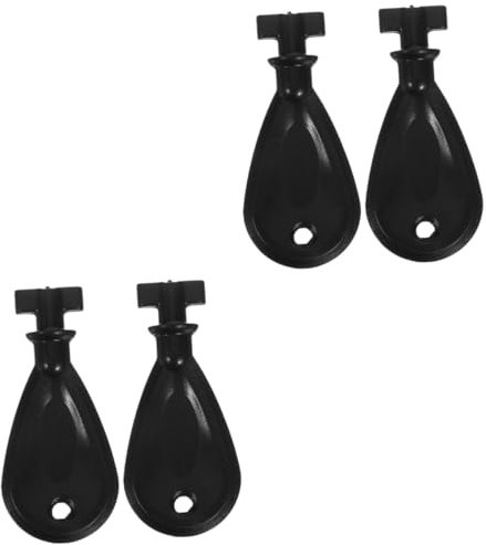 JECOMPRIS 4 Stück Tissue-Box Austausch des Spenderschlüssels Austausch des Papierhandtuchschlüssels Papierhandtuchspender Handtuchspender Schlüssel handelsüblicher Toilettenspenderschlüssel