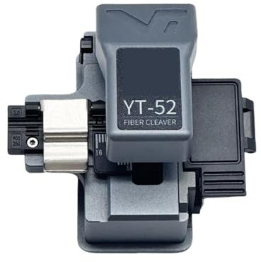DIKAMAN Glasfaser-Spaltgerät YT-52 Hochpräziser Faser-Cleaver, Ein-Schritt-Glasfaserschneider mit benutzerfreundlichem Design
