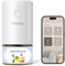 SenseFlow Duftstecker Lufterfrischer Diffuser Smart Wi-Fi SF101S – Verstellbarer Zerstäuber, Duftölflakon Duftöl Set, 120-Tage Aroma, LED, anpassbarer Zeitplan für Zuhause - Zedernholz-Zitrusschleier