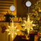 OUILA Weihnachtsbeleuchtung Fenster, LED Bethlehem Stern mit Saugnäpfe & Timer Weihnachtsdeko Lichter Lichterkett Fenster Innen Batteriebetrieben Fensterlichter Weihnachten Sterne Weihnacht(Warmweiß)