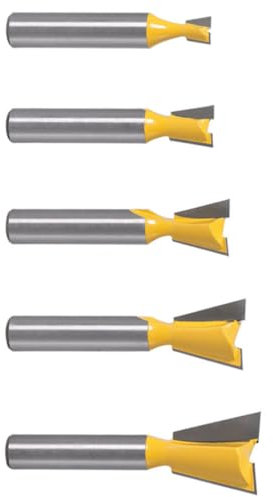 Bit per router a cooter a tappeto set da 8 mm gambo in carbone router kit di incisioni di lavorazione del legno 5pcs, set di bit router cottini a coo di couter