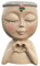 Face Planters Pots,Head Unique Face Flower Pot,Head Succulent Planter with Drainage for Balcony Garden Yard