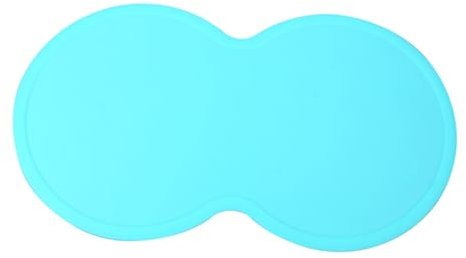COSMEVIVI Silicone Pet Feeding Mat Dog Food Plate Mat Heat Insulated for Food Bowls Puppy Feeding Pad